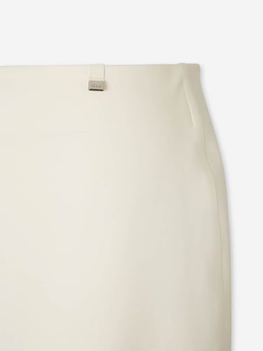 Herno Mujer Barcelona Falda Midi Técnica color Crema sku 750-001791 01 - Foto 3