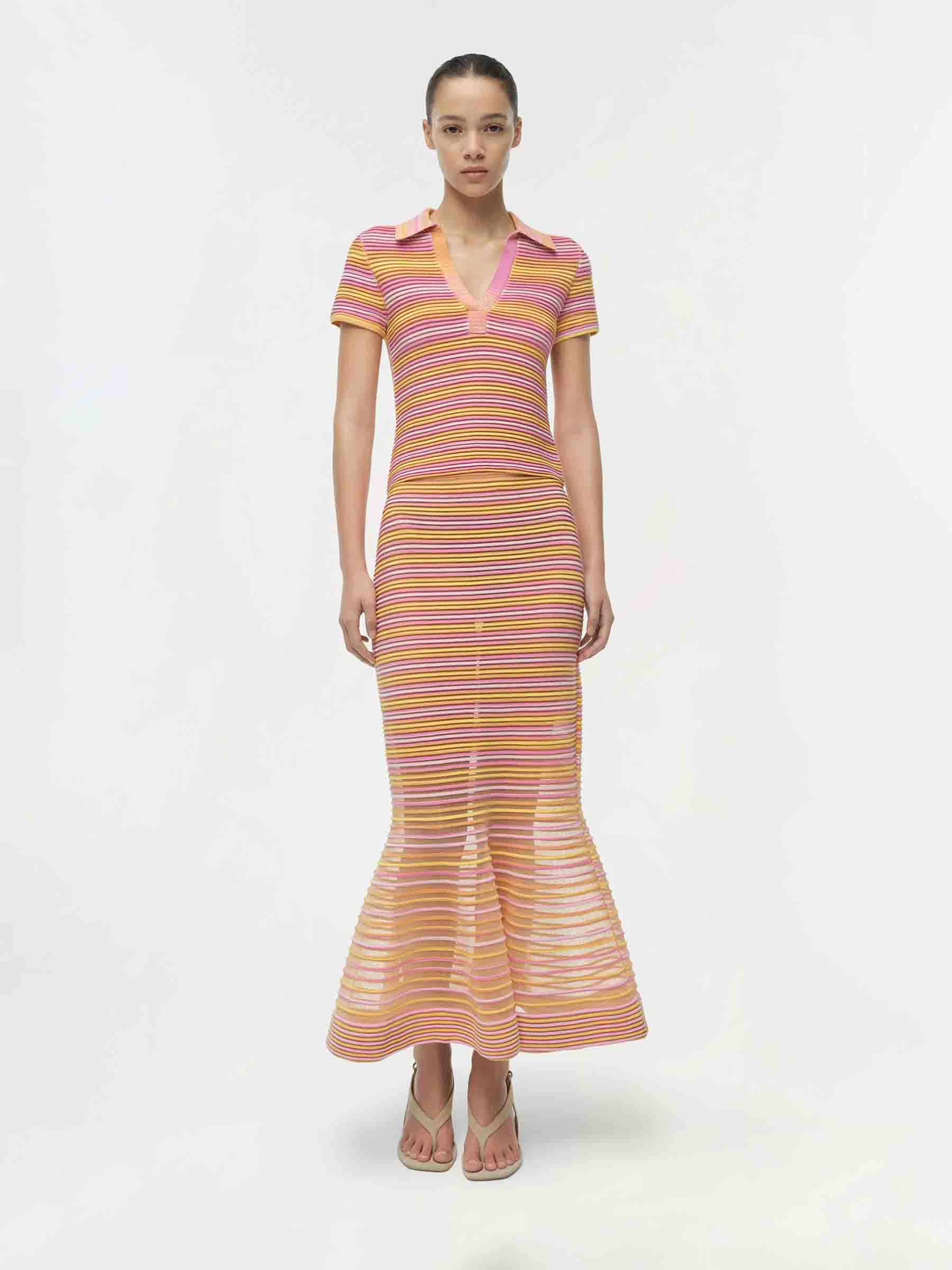 Simkhai Mujer Barcelona Falda Midi Sullivan color Multicolor sku 750-001792 01 - Foto 2