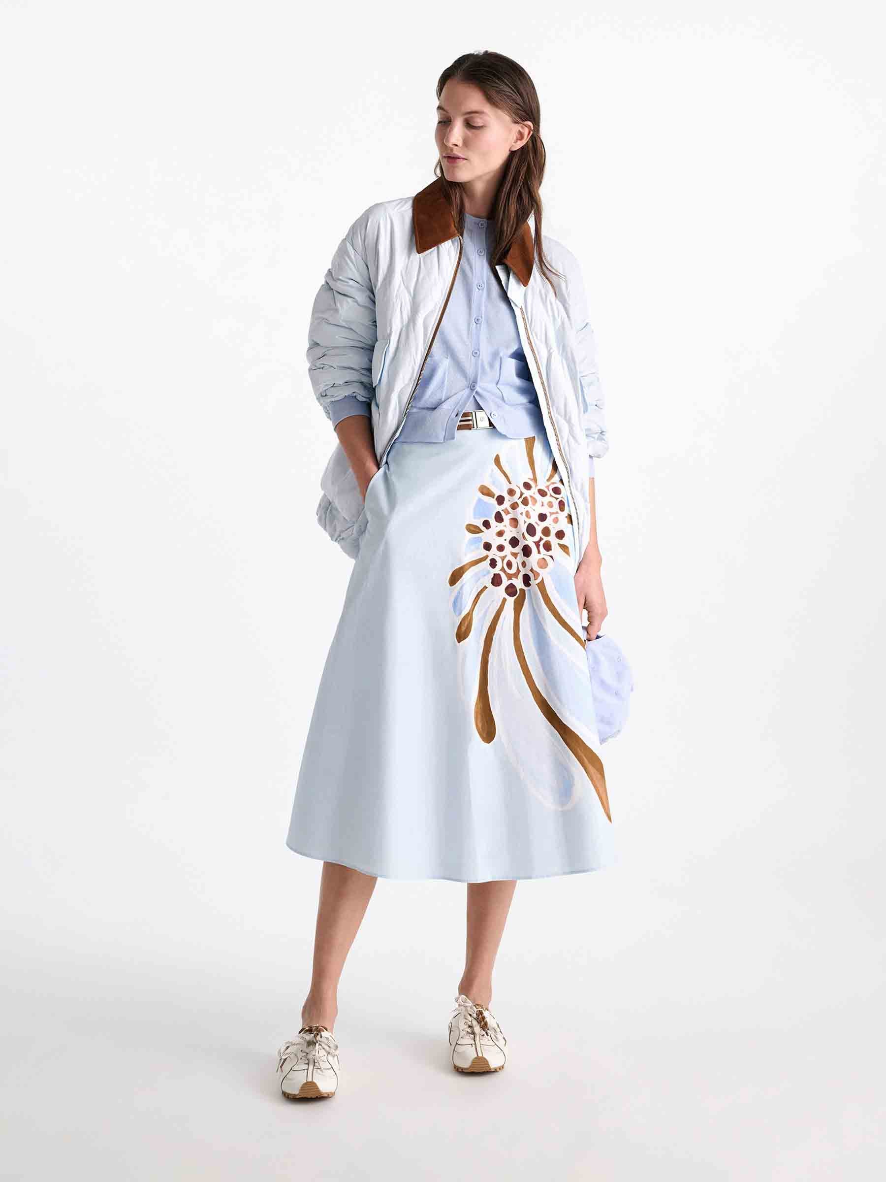 Dorothee Schumacher Mujer Barcelona Falda Midi Estampada color Multicolor sku 750-001794 01 - Foto 2