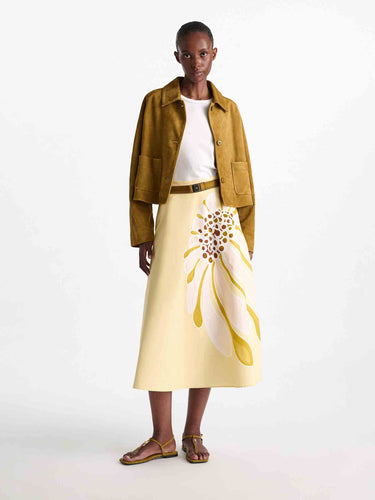 Dorothee Schumacher Mujer Barcelona Falda Midi Fluida color Amarillo sku 750-001796 01 - Foto 2