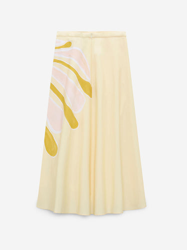 Dorothee Schumacher Mujer Barcelona Falda Midi Fluida color Amarillo sku 750-001796 01 - Foto 3