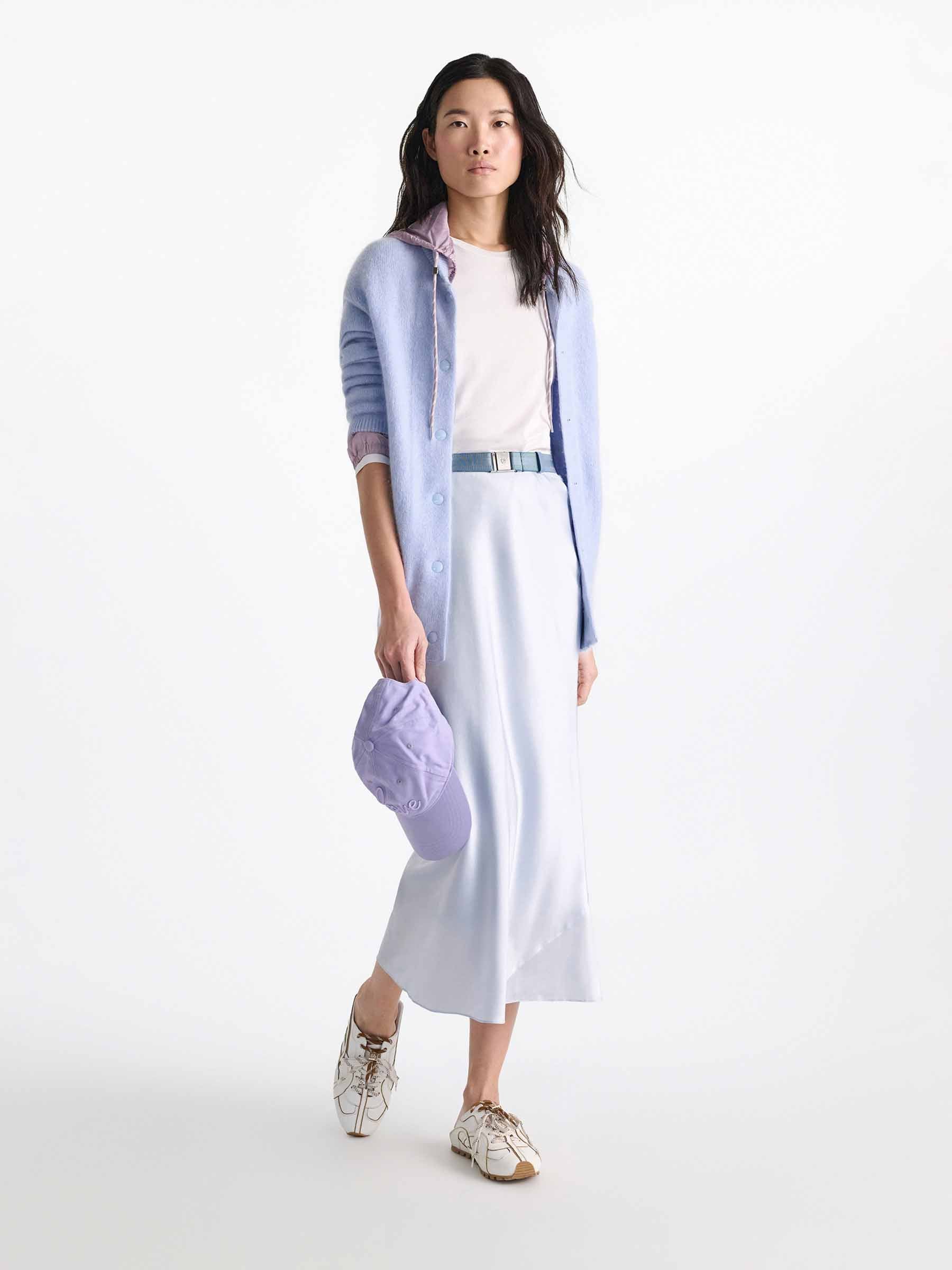 Dorothee Schumacher Mujer Barcelona Falda Midi Seda color Azul Celeste sku 750-001798 01 - Foto 2