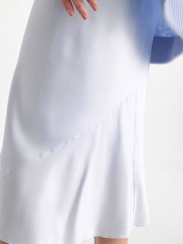 Dorothee Schumacher Mujer Barcelona Falda Midi Seda color Azul Celeste sku 750-001798 01 - Foto 4