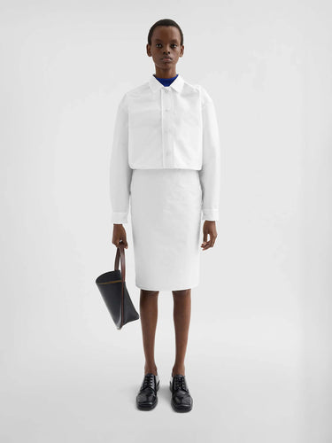 Jil Sander Mujer Barcelona Falda Técnica Midi color Blanco sku 750-001805 01 - Foto 2