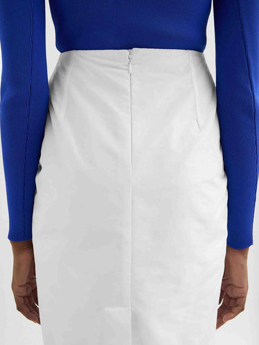 Jil Sander Mujer Barcelona Falda Técnica Midi color Blanco sku 750-001805 01 - Foto 4