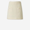 Simkhai Mujer Barcelona Falda Mini Leighton color Marfil sku 750-001810 01 - Foto 1