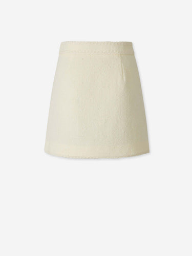 Simkhai Mujer Barcelona Falda Mini Leighton color Marfil sku 750-001810 01 - Foto 3