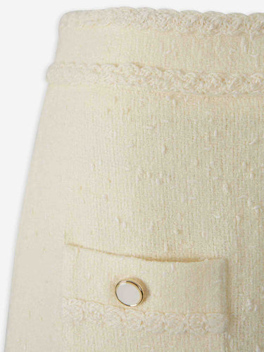 Simkhai Mujer Barcelona Falda Mini Leighton color Marfil sku 750-001810 01 - Foto 4