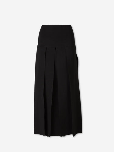 Alaïa Mujer Barcelona Falda Midi Punto color Negro sku 750-001812 01 - Foto 1