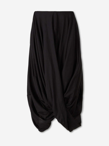 TOTEME Mujer Barcelona Falda Midi Cocoon color Negro sku 750-001818 01 - Foto 1
