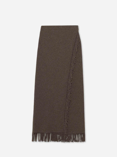 Simkhai Mujer Barcelona Falda Punto Casey color Taupe sku 750-001819 01 - Foto 1