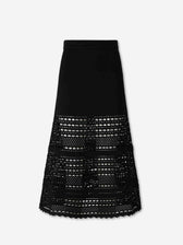 Simkhai Mujer Barcelona Falda Punto Westly color Negro sku 750-001821 01 - Foto 1