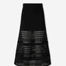 Simkhai Mujer Barcelona Falda Punto Westly color Negro sku 750-001821 01 - Foto 1