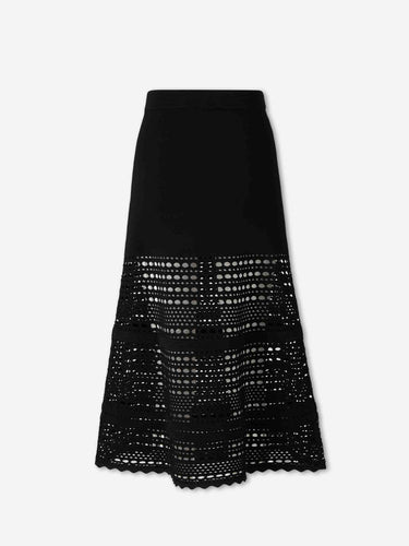 Simkhai Mujer Barcelona Falda Punto Westly color Negro sku 750-001821 01 - Foto 2