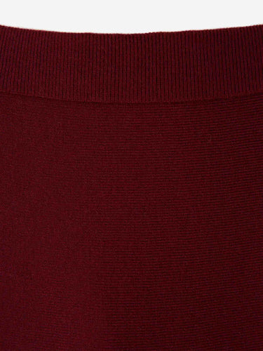 Simkhai Mujer Barcelona Falda Midi Punto color Burdeos sku 750-001822 01 - Foto 3