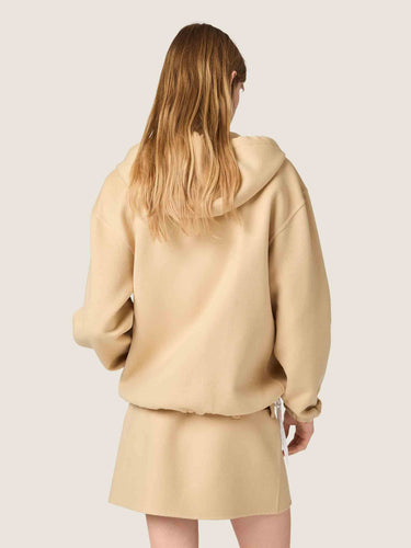 Miu Miu Mujer Barcelona Falda Mini Lana Cashmere color Beige sku 750-001823 01 - Foto 3