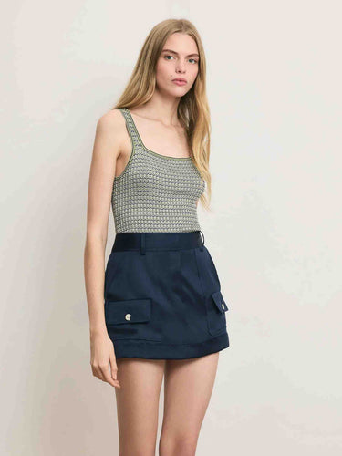 Veronica Beard Mujer Barcelona Falda Pantalón Felina color Azul Marino sku 750-001826 01 - Foto 3