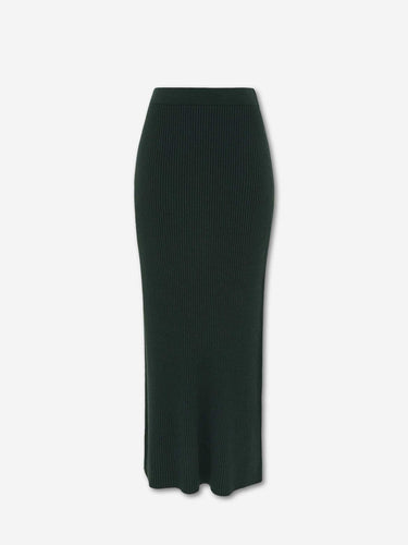 Zimmermann Mujer Barcelona Falda Recta Lana color Verde Oscuro sku 750-001827 01 - Foto 1