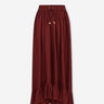Zimmermann Mujer Barcelona Falda Larga Aster color Burdeos sku 750-001829 01 - Foto 1