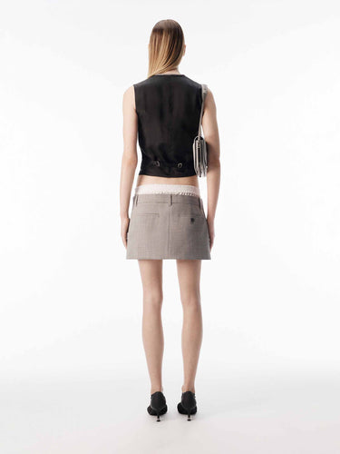 Alexander Wang Mujer Barcelona Falda Pantalón Capas color Gris Claro sku 750-001831 01 - Foto 3