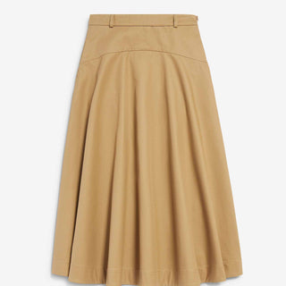 Balenciaga Mujer Barcelona Falda Medium Algodón color Camel sku 750-001832 01 - Foto 1