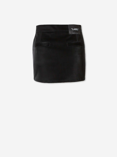 Off-White Mujer Barcelona Falda Mini Meteor color Negro sku 750-001851 01 - Foto 2