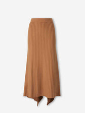 Ely Ely Mujer Barcelona Falda Punto Asimétrica color Caramelo sku 750-001856 01 - Foto 1