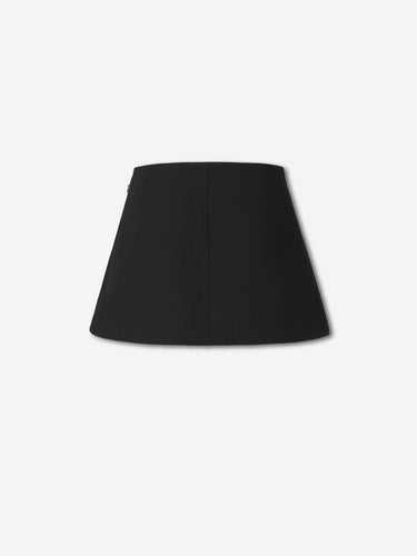 Balenciaga Mujer Barcelona Falda Mini Pliegue color Negro sku 750-001862 01 - Foto 3