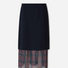 Dries Van Noten Mujer Barcelona Falda Midi Capas color Azul Marino sku 750-001863 01 - Foto 1