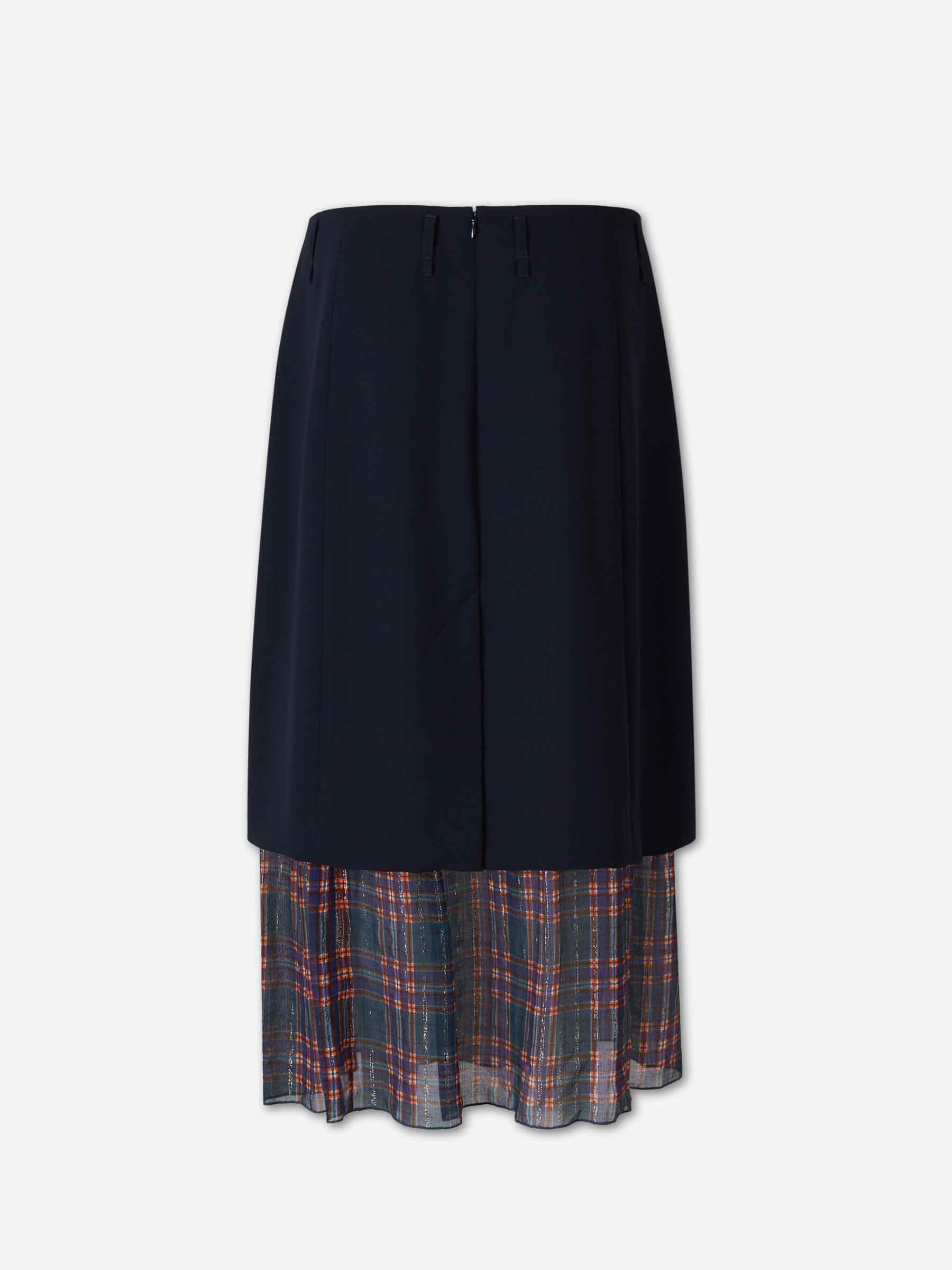 Dries Van Noten Mujer Barcelona Falda Midi Capas color Azul Marino sku 750-001863 01 - Foto 2