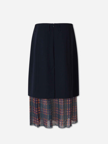 Dries Van Noten Mujer Barcelona Falda Midi Capas color Azul Marino sku 750-001863 01 - Foto 2