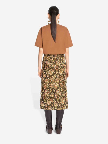 Dries Van Noten Mujer Barcelona Falda Cargo Floral color Marrón sku 750-001866 01 - Foto 3