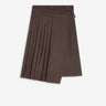 Dries Van Noten Mujer Barcelona Falda Cruzada Plisada color Marrón Oscuro sku 750-001867 01 - Foto 1