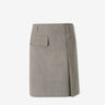 Marni Mujer Barcelona Falda Midi Lana color Gris sku 750-001868 01 - Foto 1