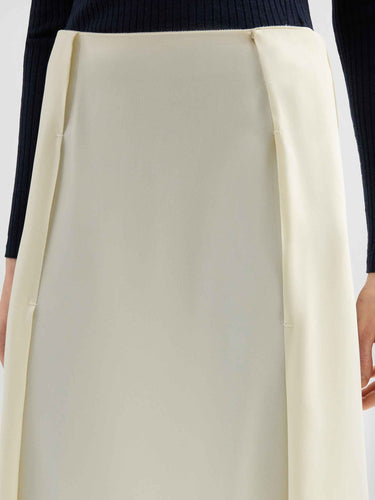 Jil Sander Mujer Barcelona Falda Plisada Envers color Marfil sku 750-001870 01 - Foto 4