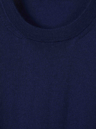 Colombo Hombre Barcelona Camiseta Cashmere Y Seda color Azul Marino sku 553-003208 01 - Foto 3