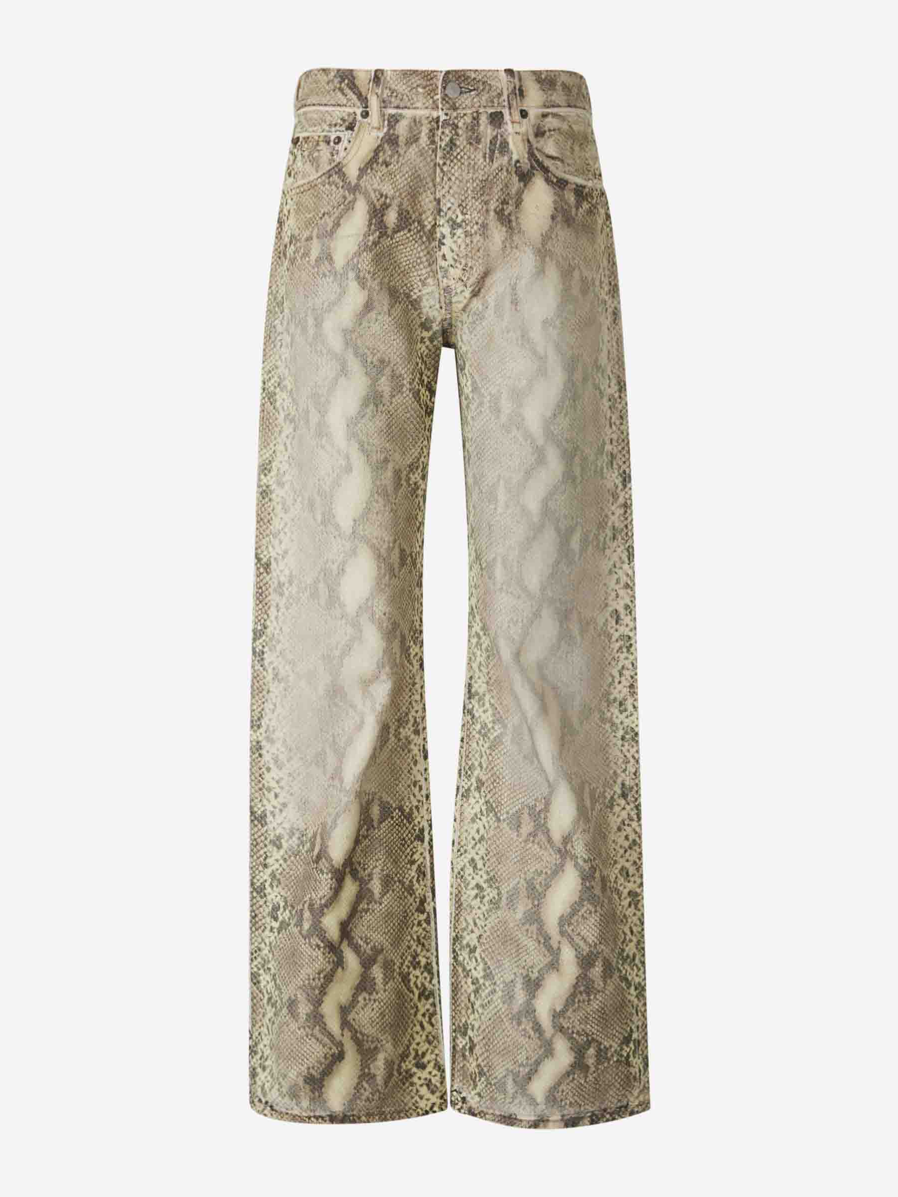 Pantalons Denim Estampats