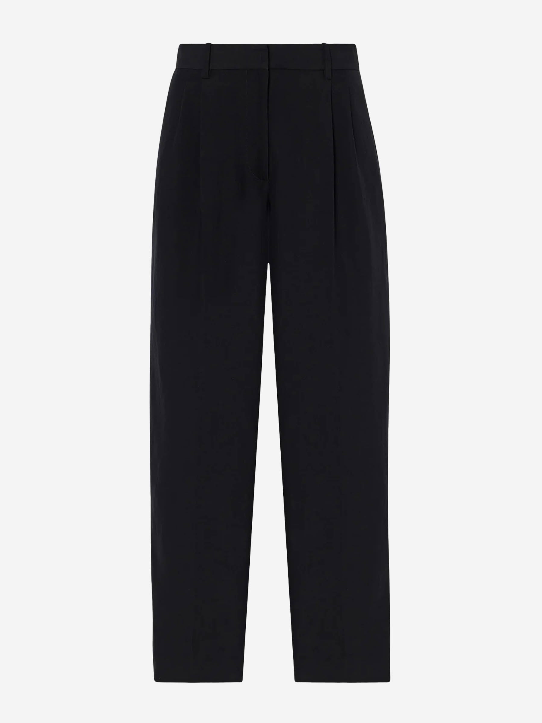 The Row Mujer Barcelona Pantalones Lilas Lana color Negro sku 761-003717 01 - Foto 1