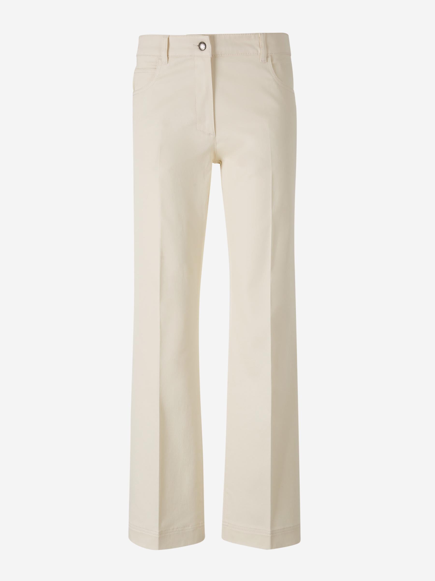 Moncler Mujer Barcelona Pantalones Rectos Gabardina color Blanco sku 761-003734 01 - Foto 1