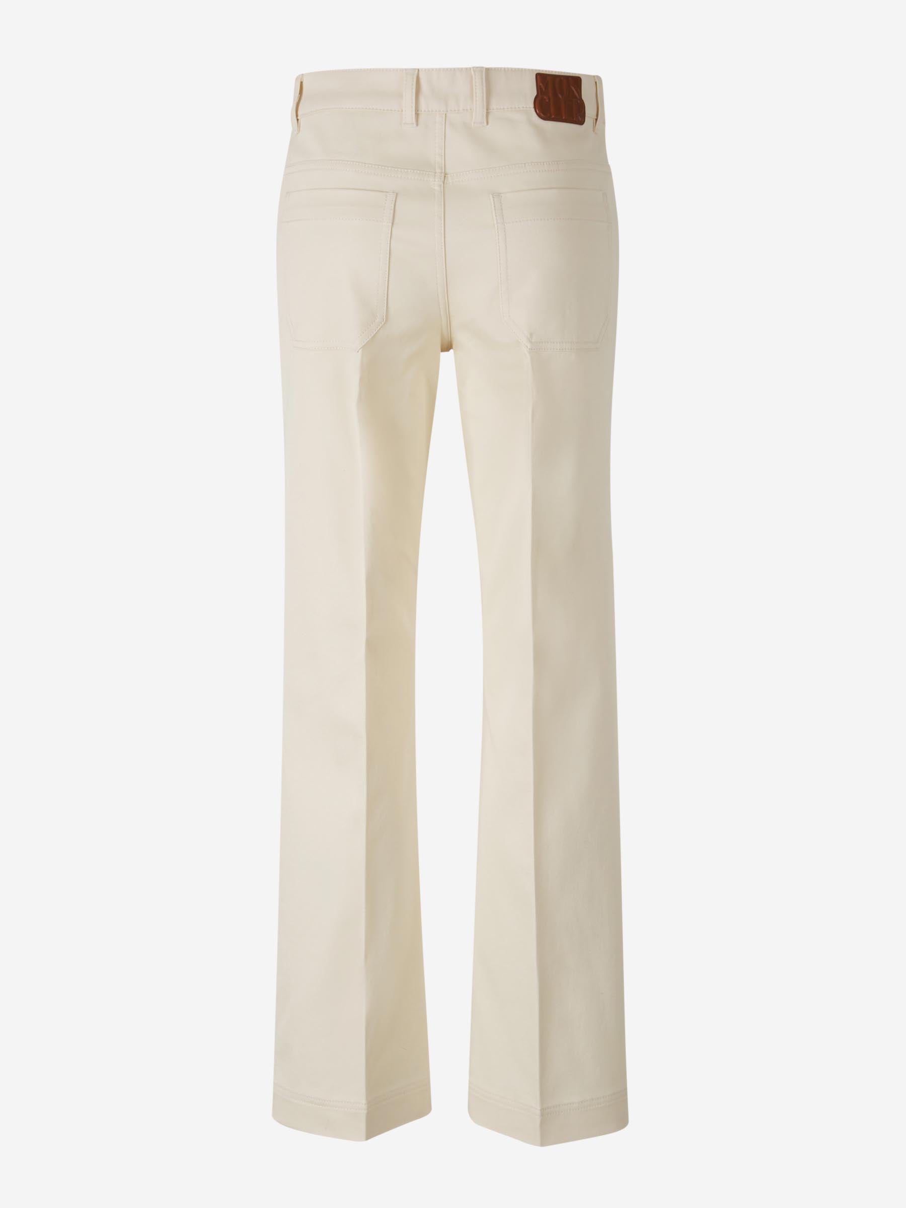 Moncler Mujer Barcelona Pantalones Rectos Gabardina color Blanco sku 761-003734 01 - Foto 2