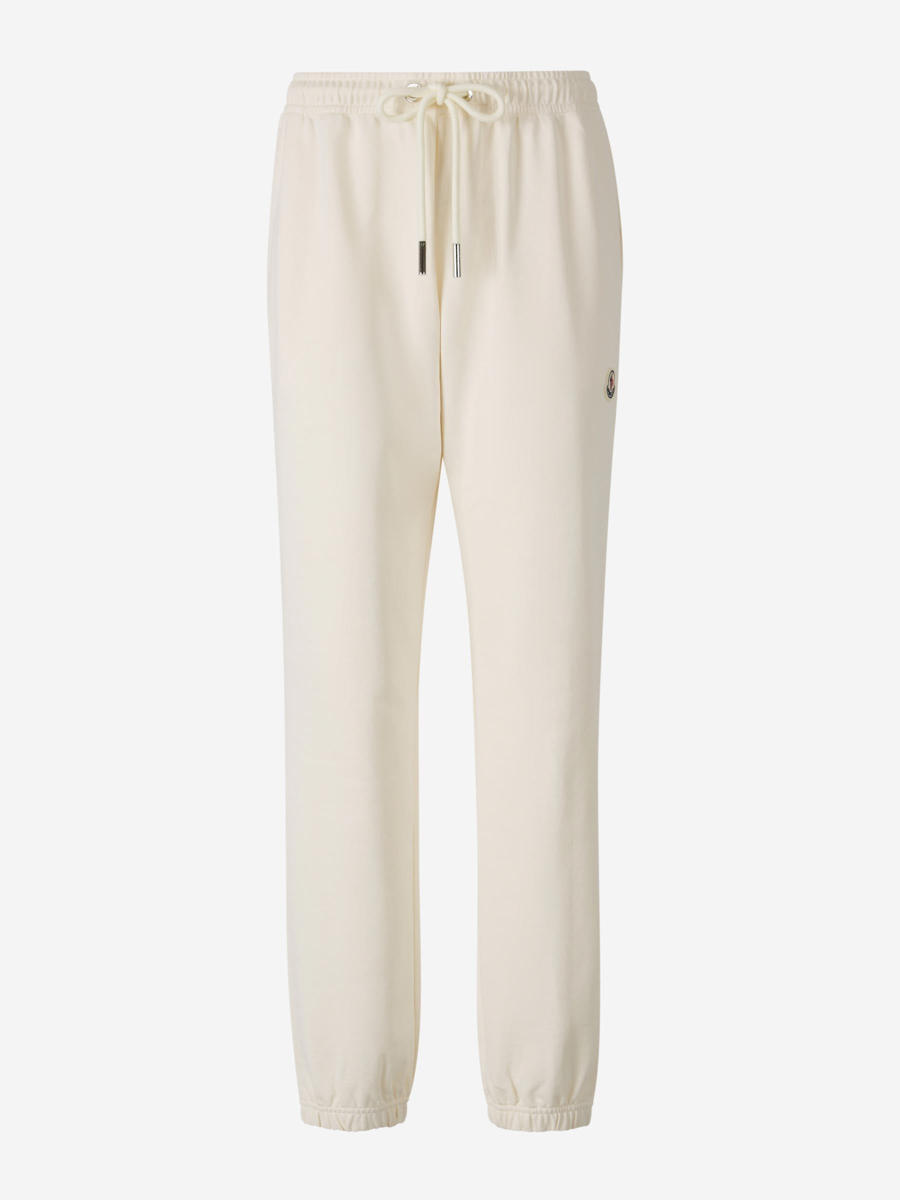 Moncler Mujer Barcelona Joggers Algodón color Crema sku 761-003735 01 - Foto 1