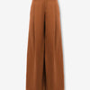 Chloé Mujer Barcelona Pantalones Anchos Algodón color Camel sku 761-003814 01 - Foto 1