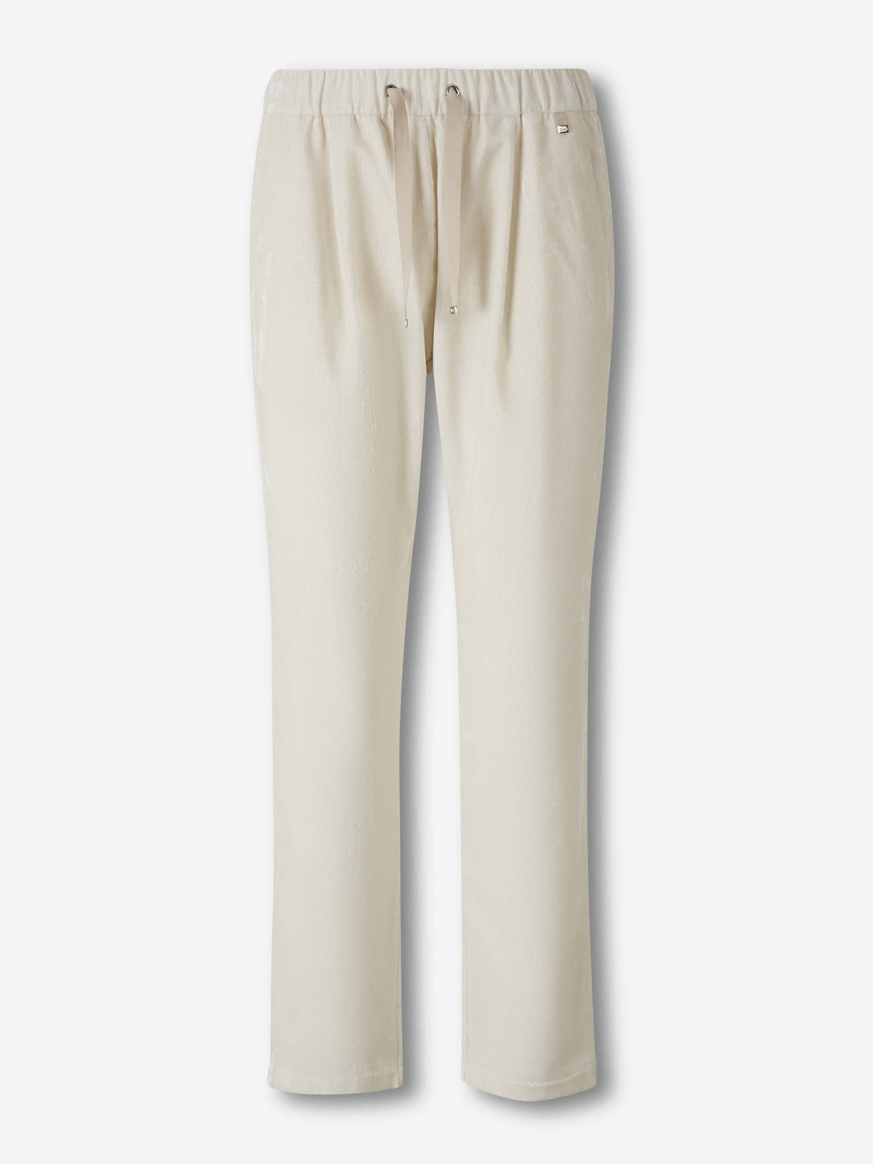 Herno Mujer Barcelona Pantalones Rectos Pana color Marfil sku 761-003817 01 - Foto 1