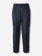 Peserico Mujer Barcelona Pantalones Cargo color Azul Noche sku 761-003823 01 - Foto 1