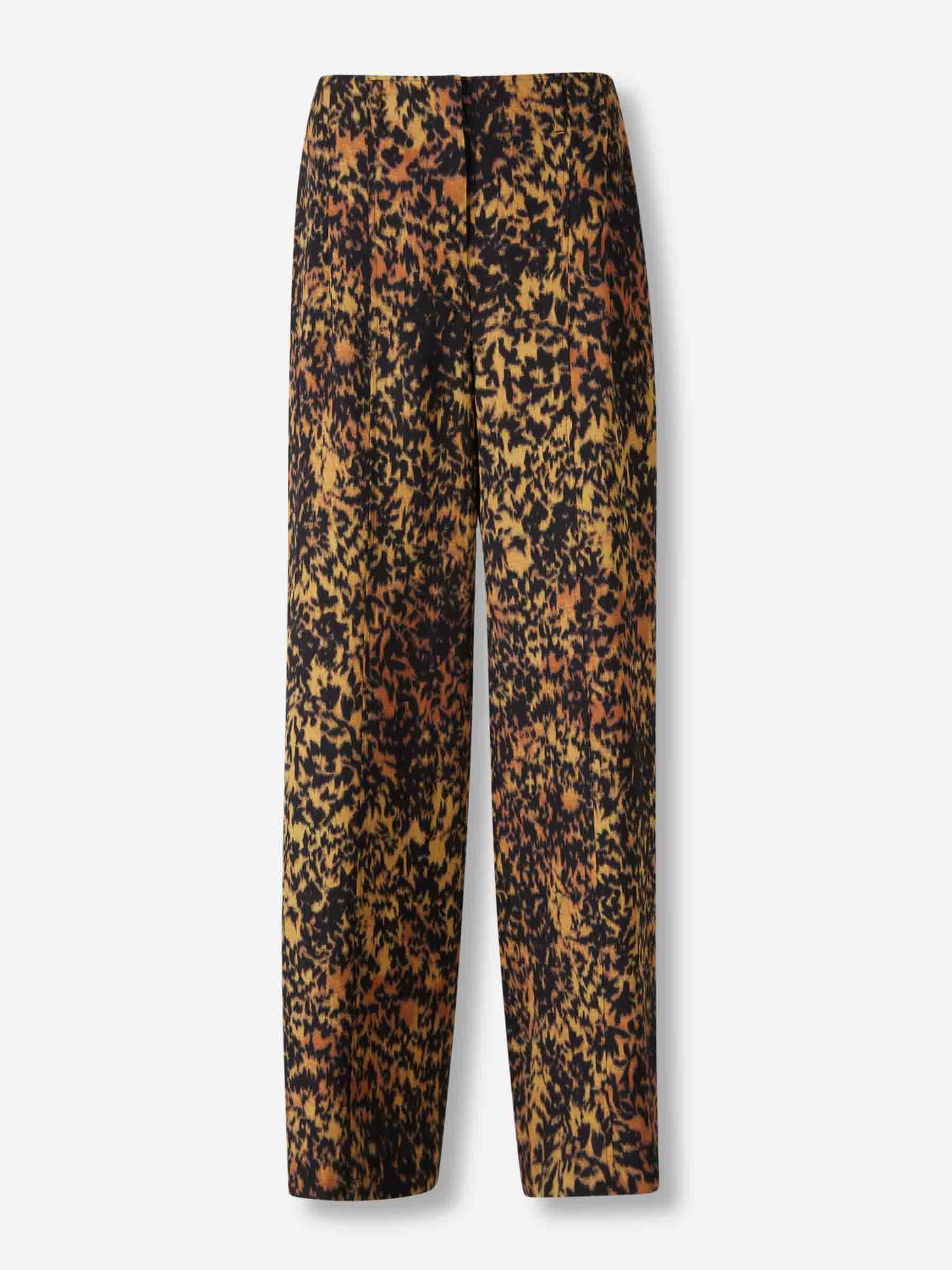 Ulla Johnson Mujer Barcelona Pantalones Anchos Leopardo color Azul Marino sku 761-003825 01 - Foto 1