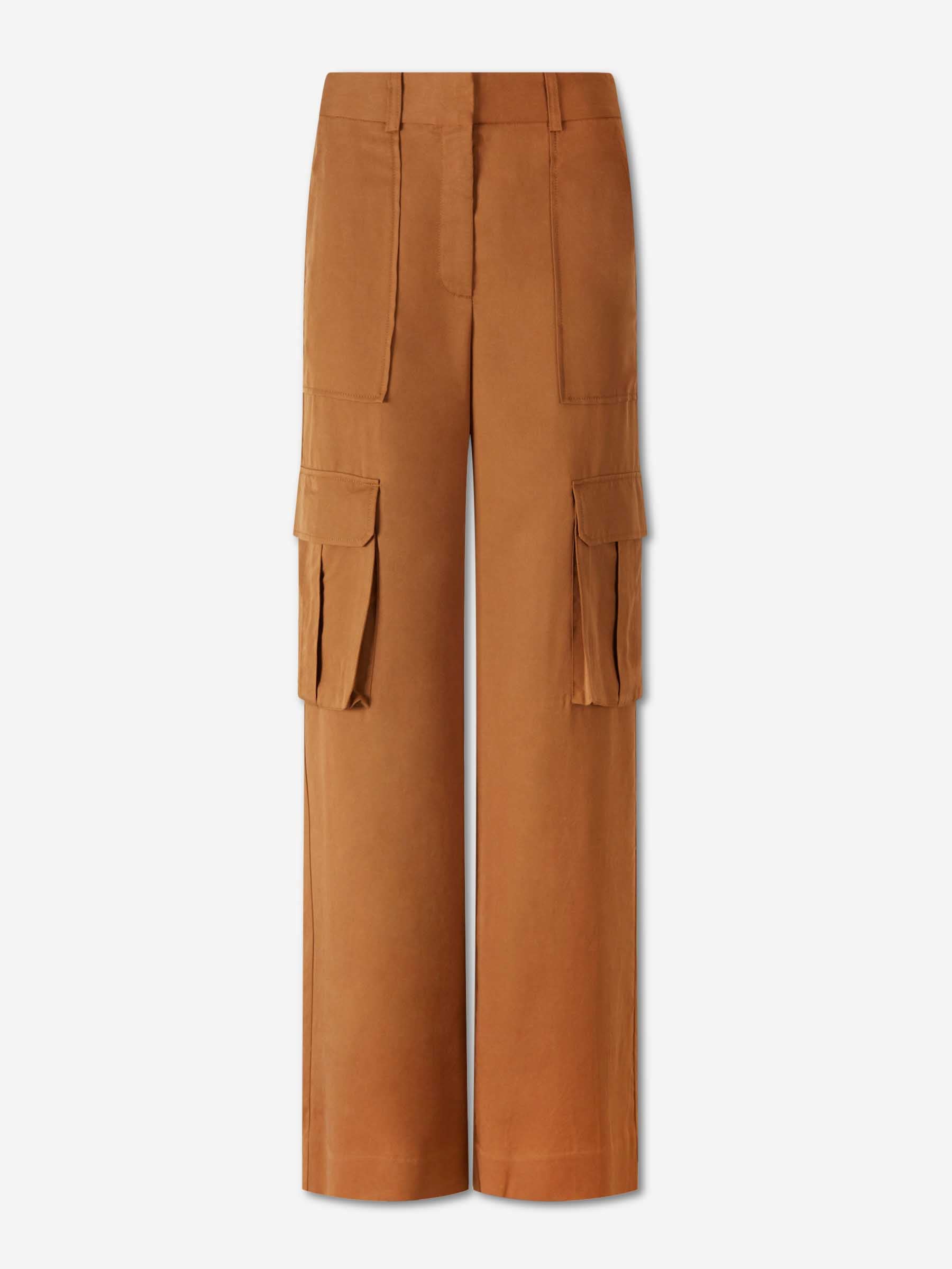 Veronica Beard Mujer Barcelona Pantalones Anchos Cargo color Caramelo sku 761-003826 01 - Foto 1