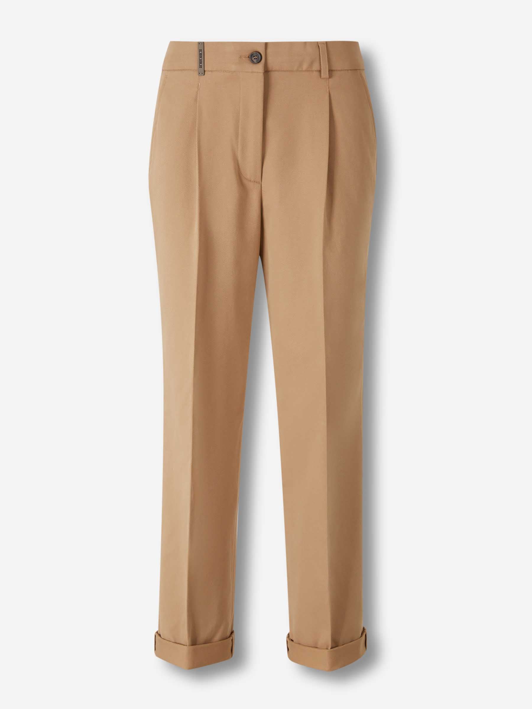 Peserico Mujer Barcelona Pantalones Rectos color Camel sku 761-003833 01 - Foto 1