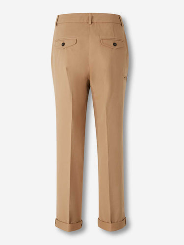 Peserico Mujer Barcelona Pantalones Rectos color Camel sku 761-003833 01 - Foto 3
