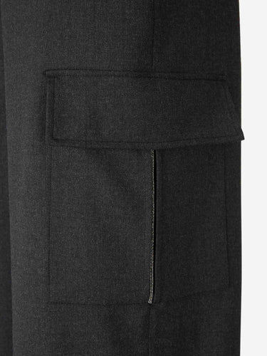 Peserico Mujer Barcelona Pantalones Rectos Cargo color Gris Antracita sku 761-003835 01 - Foto 5