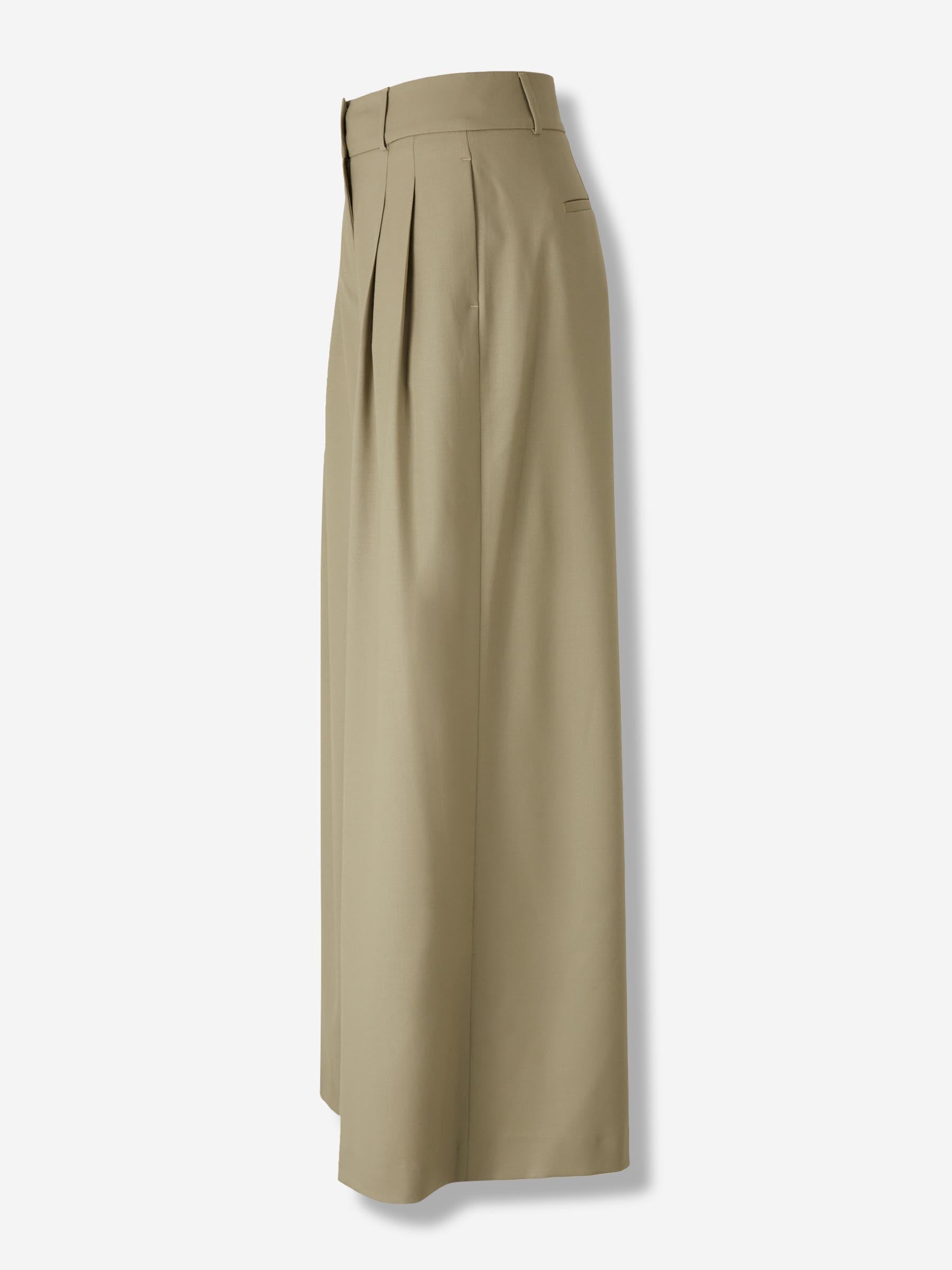 Peserico Mujer Barcelona Pantalones Anchos Vestir color Verde sku 761-003836 01 - Foto 2